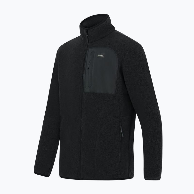 Bluza polarowa męska REGATTA Frankie Borg black/black 8
