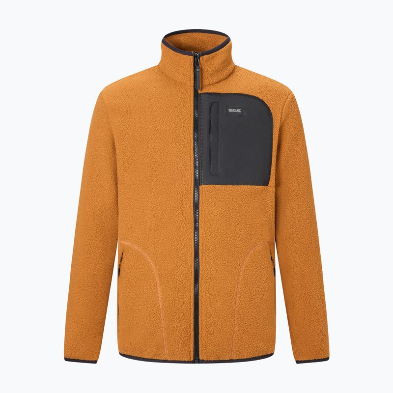 Bluza polarowa męska REGATTA Frankie Borg rich tan/black 7