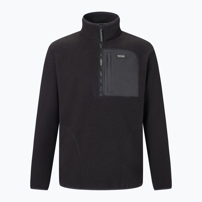 Bluza polarowa męska REGATTA Frankie Borg Half Zip black/black 8