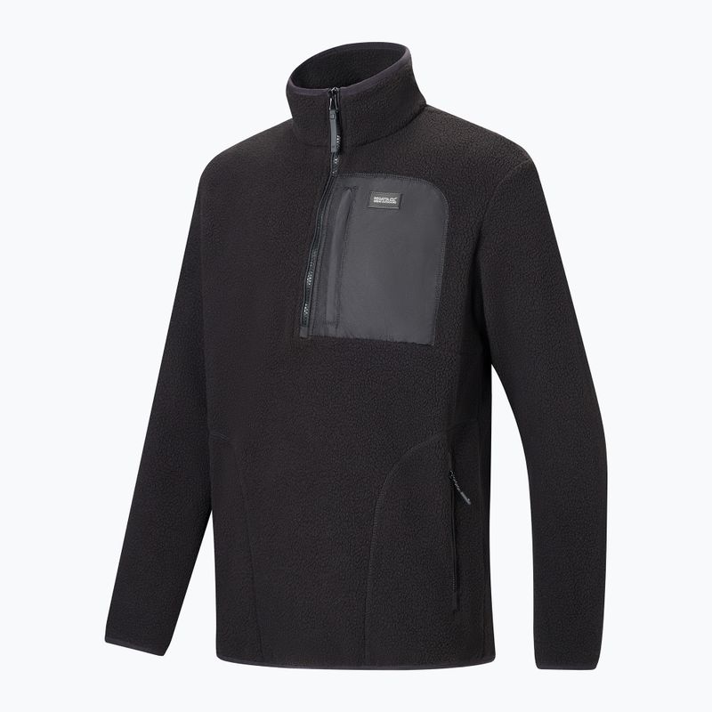 Bluza polarowa męska REGATTA Frankie Borg Half Zip black/black 10
