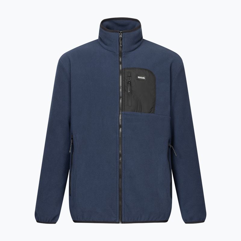 Bluza polarowa męska REGATTA Frankie Full Zip Fleece navy/black 7