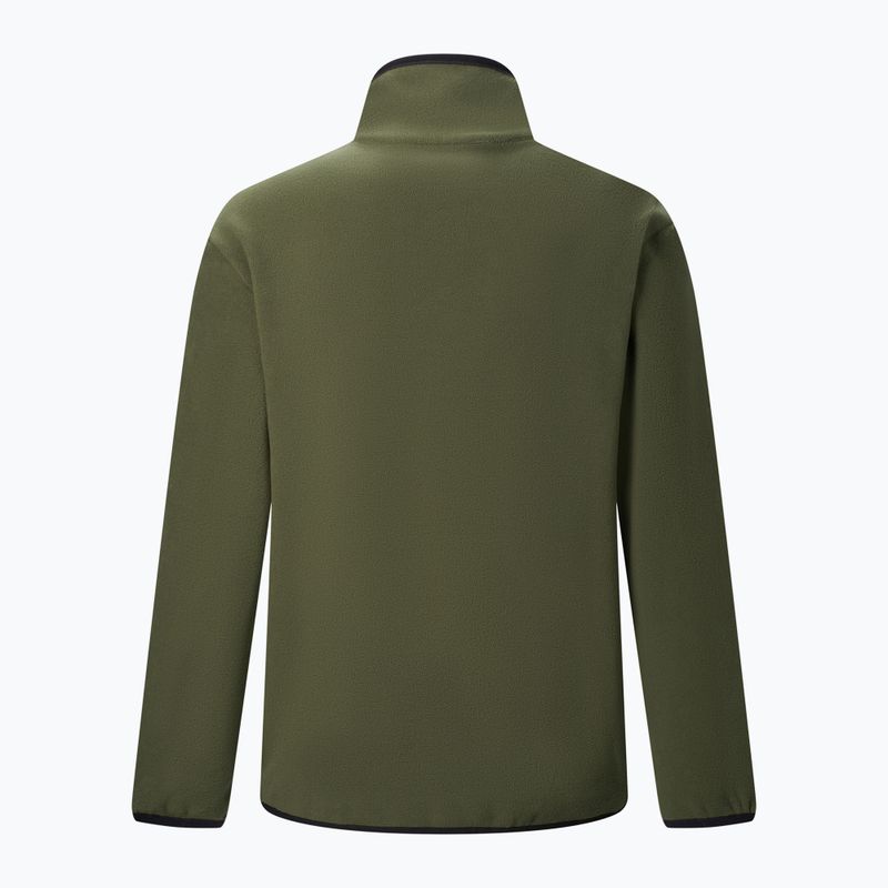 Bluza polarowa męska REGATTA  Frankie Full Zip Fleece dark khaki/black 2