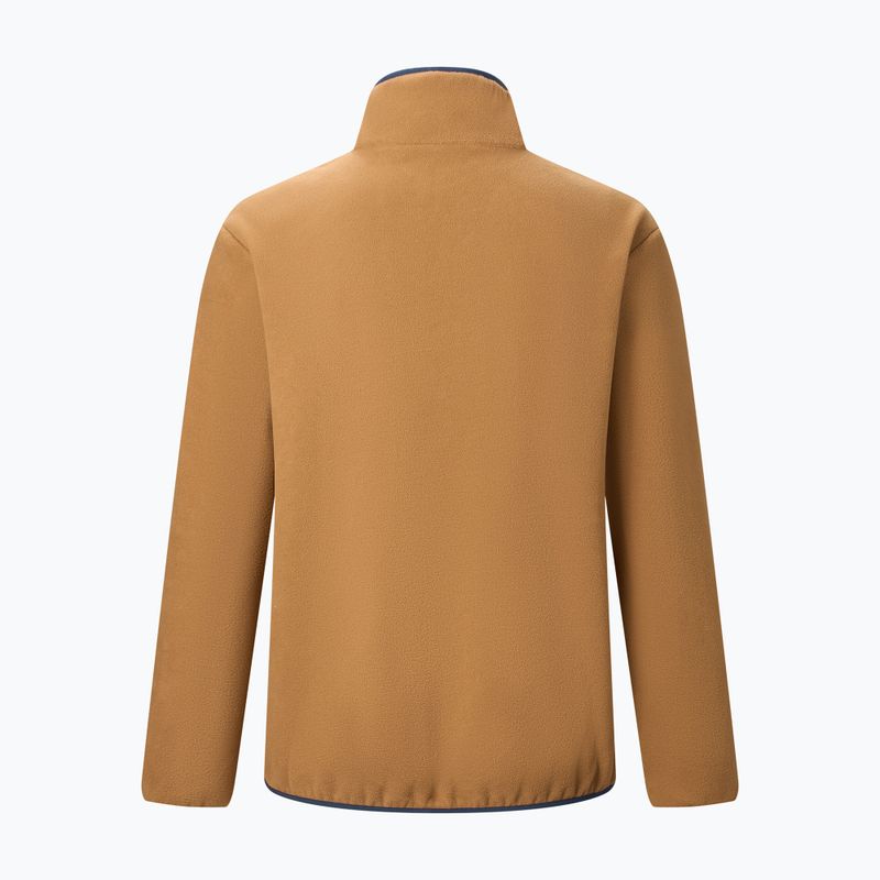 Bluza polarowa męska REGATTA Frankie Half Zip rich tan/navy 8