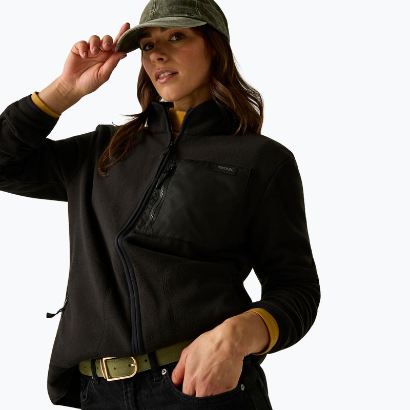 Bluza polarowa damska REGATTA Frankie Full Zip black 3