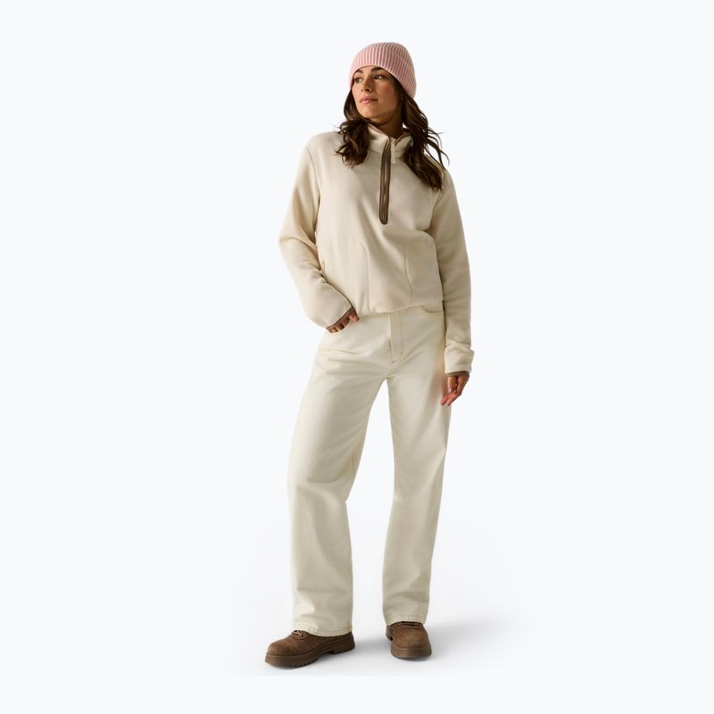 Bluza polarowa damska Regatta Frankie Half Zip light vanilla/mocha 2
