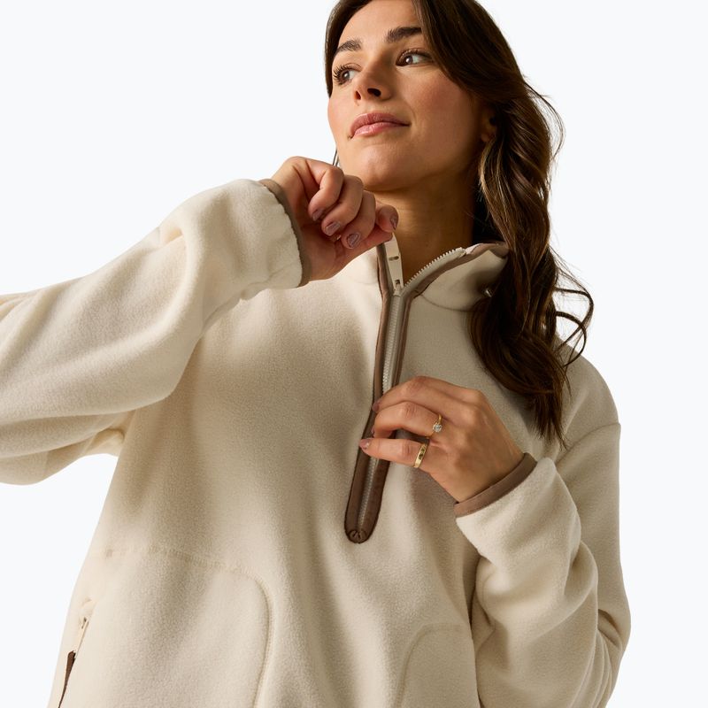 Bluza polarowa damska Regatta Frankie Half Zip light vanilla/mocha 5