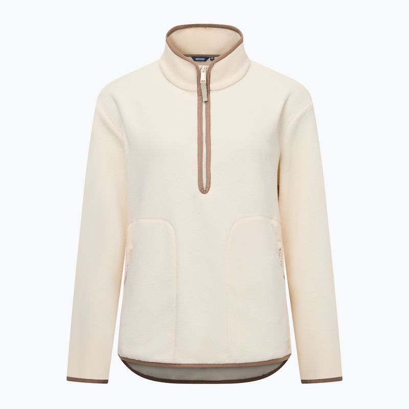 Bluza polarowa damska Regatta Frankie Half Zip light vanilla/mocha 8