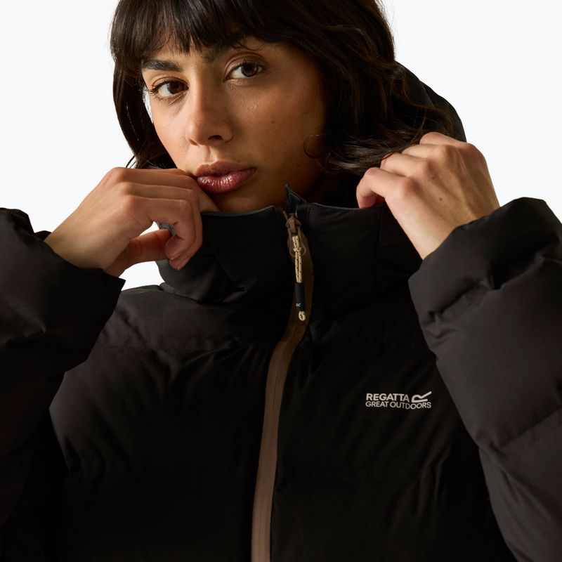 Kurtka ocieplana damska REGATTA Altoro Thermal black/mocha 7