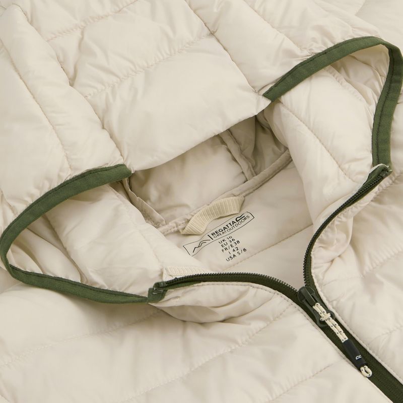 Kurtka puchowa damska Regatta Hooded Marizion lightvanilla 13