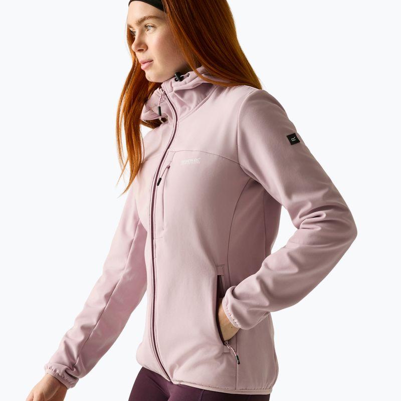 Kurtka softshell damska REGATTA Ossek powder lilac 4