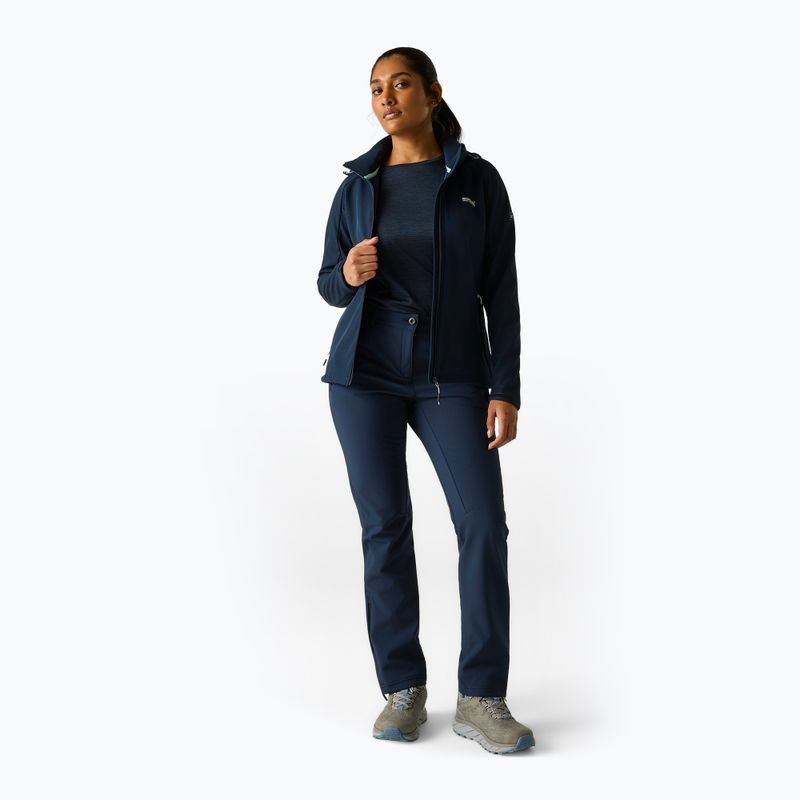 Spodnie softshell damskie REGATTA Geo Softshell II navy 2