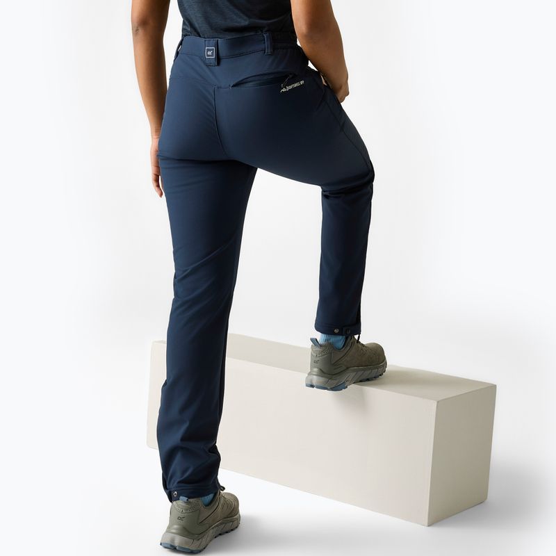 Spodnie softshell damskie REGATTA Geo Softshell II navy 4