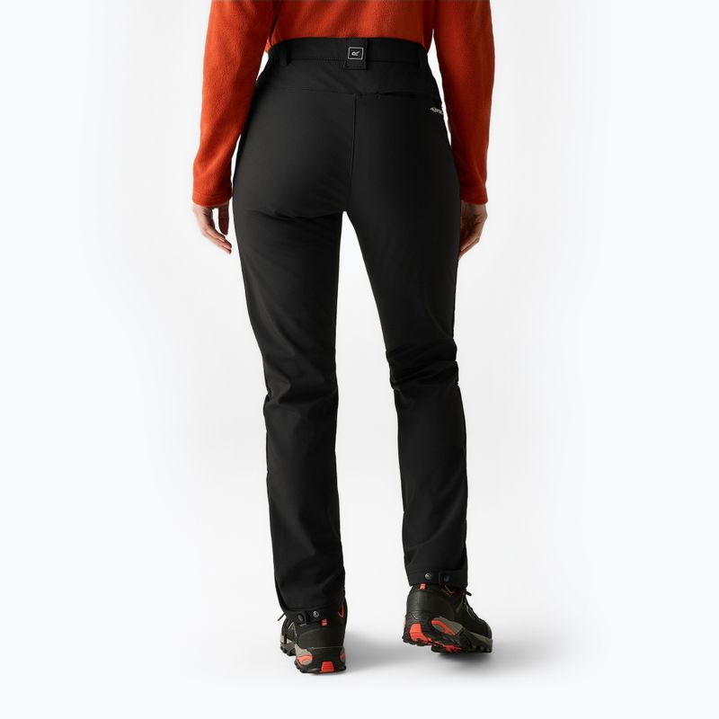 Spodnie softshell damskie REGATTA Geo Softshell II black 3