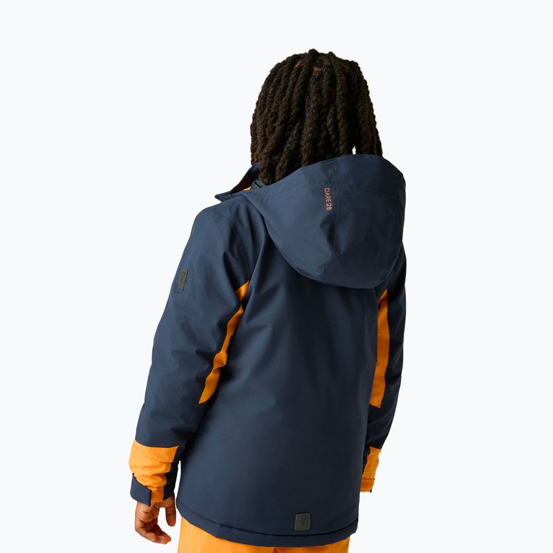 Kurtka narciarska dziecięca Dare2B Rip It Jacket navy/electric orange 3