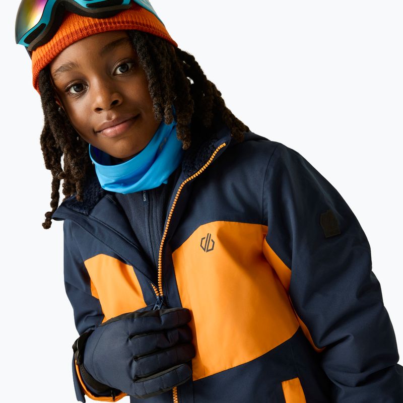Kurtka narciarska dziecięca Dare 2b Rip It Jacket navy/electric orange 6