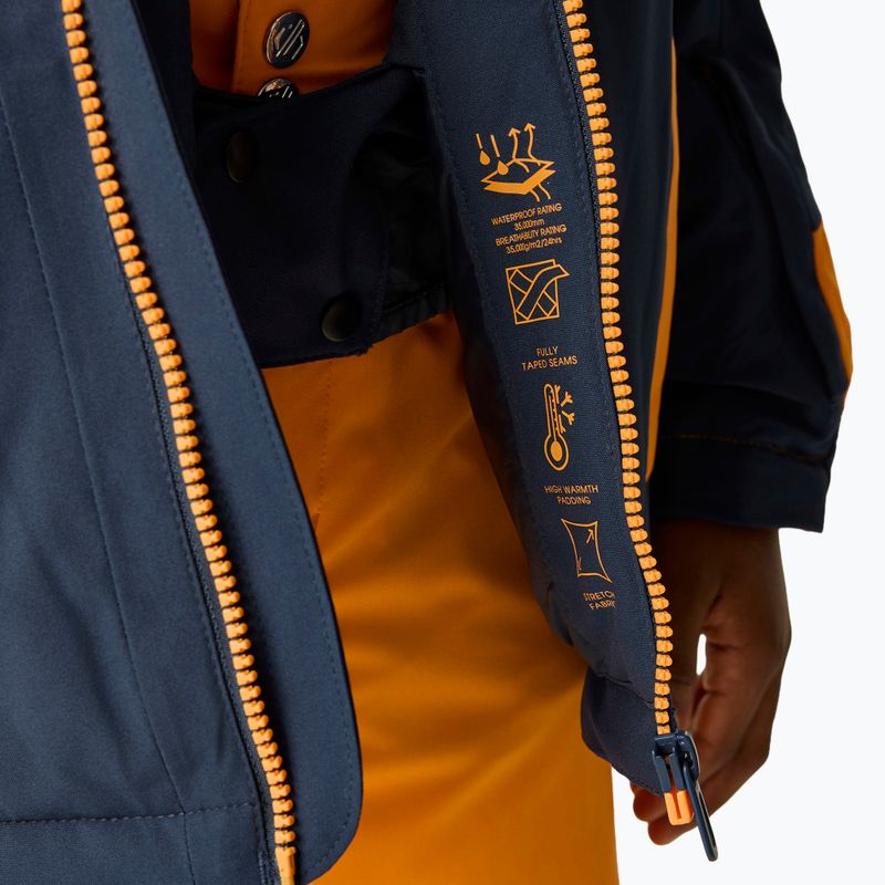 Kurtka narciarska dziecięca Dare2B Rip It Jacket navy/electric orange 7