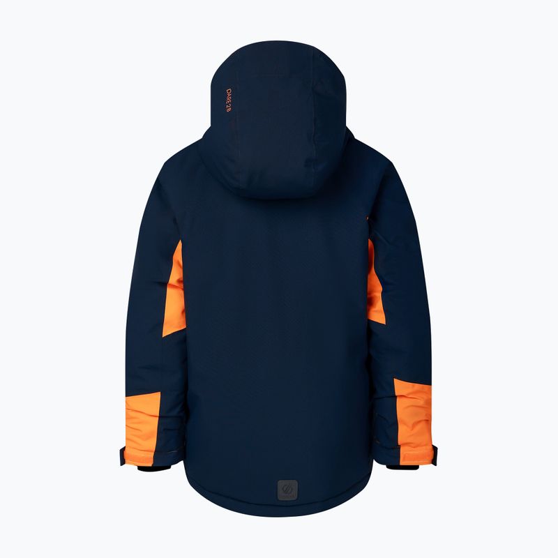 Kurtka narciarska dziecięca Dare2B Rip It Jacket navy/electric orange 10