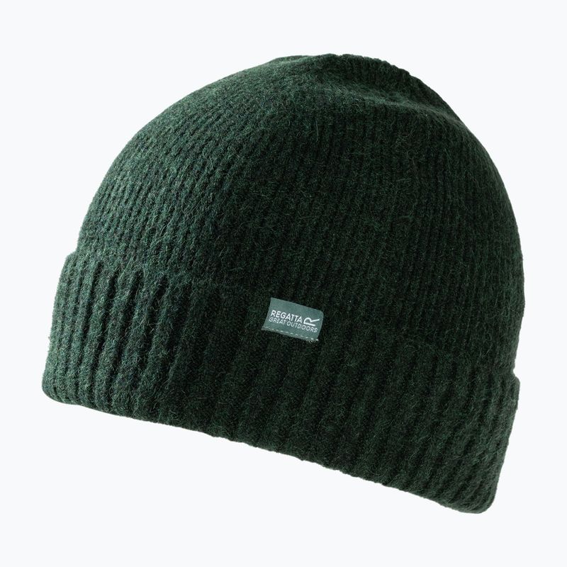 Czapka zimowa damska REGATTA Ribbed Basic deep pine 2