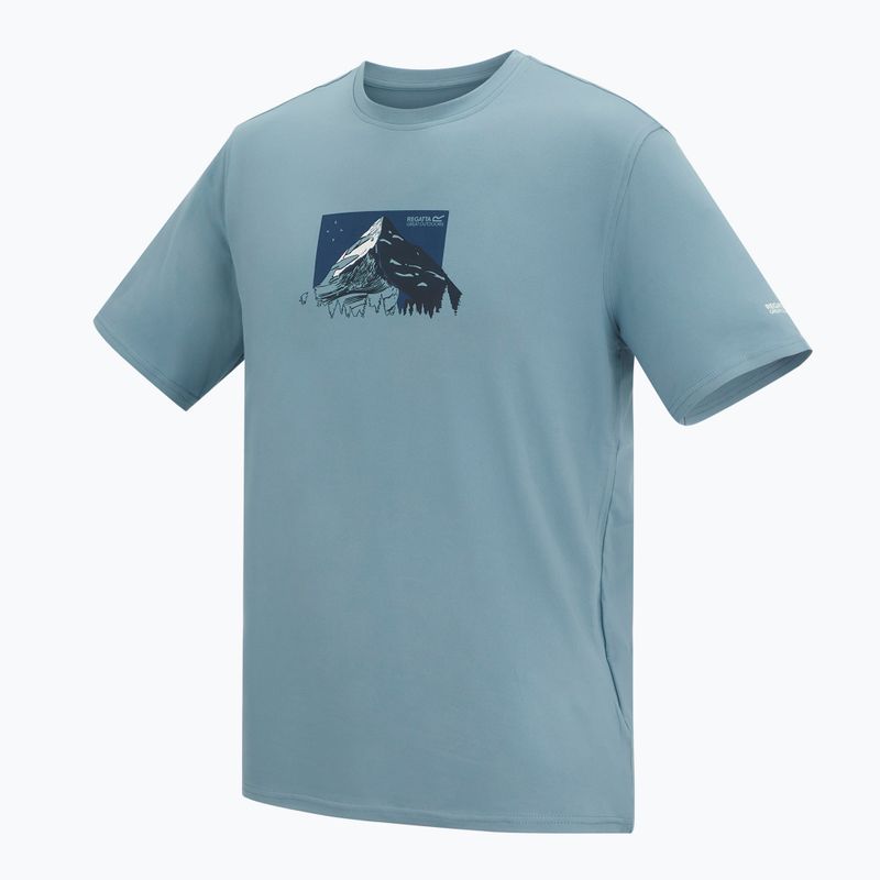 Koszulka trekkingowa męska REGATTA Fingal Stretch dusky blue 8