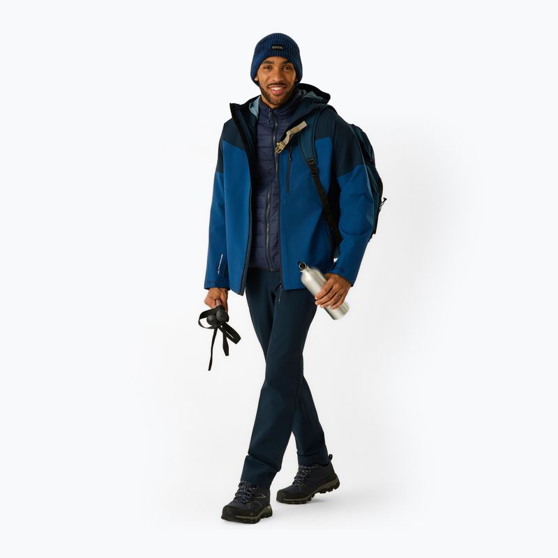 Kurtka 3w1 męska REGATTA Wentwood 3in1 aviator blue/navy 2