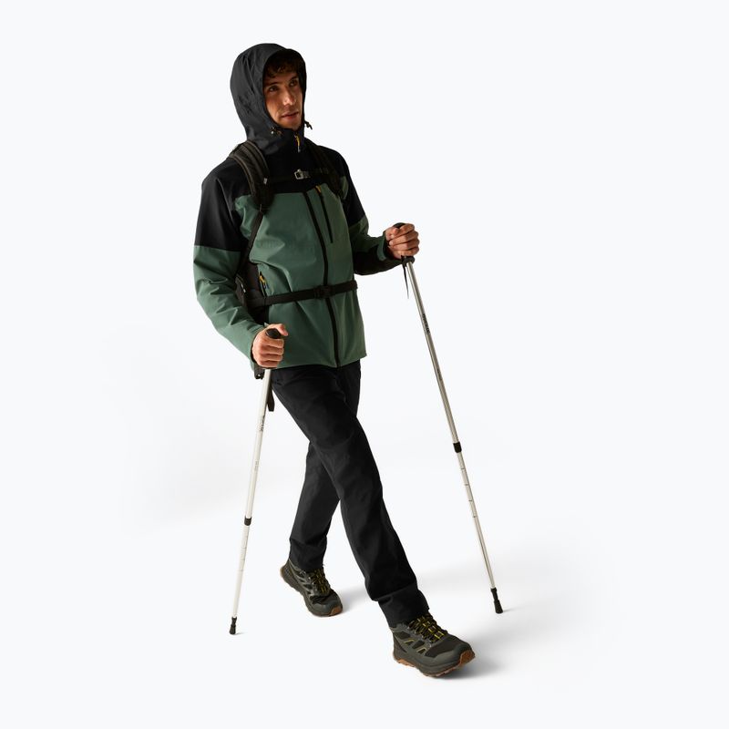 Kurtka 3w1 męska REGATTA Wentwood 3in1 dark forest green/black 2