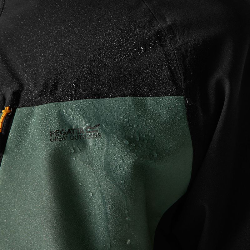 Kurtka 3w1 męska REGATTA Wentwood 3in1 dark forest green/black 8