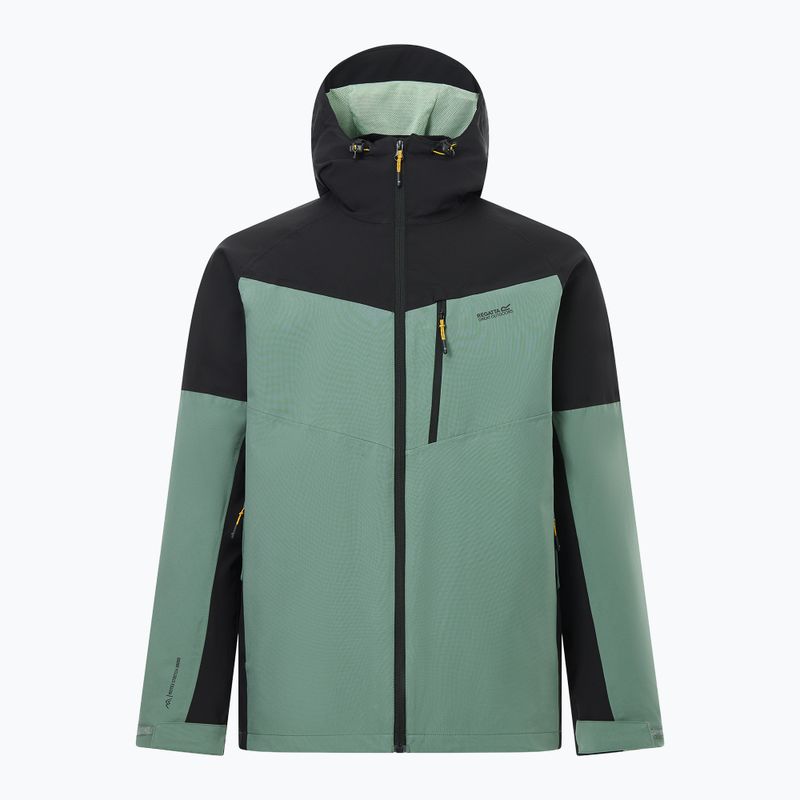 Kurtka 3w1 męska REGATTA Wentwood 3in1 dark forest green/black 10