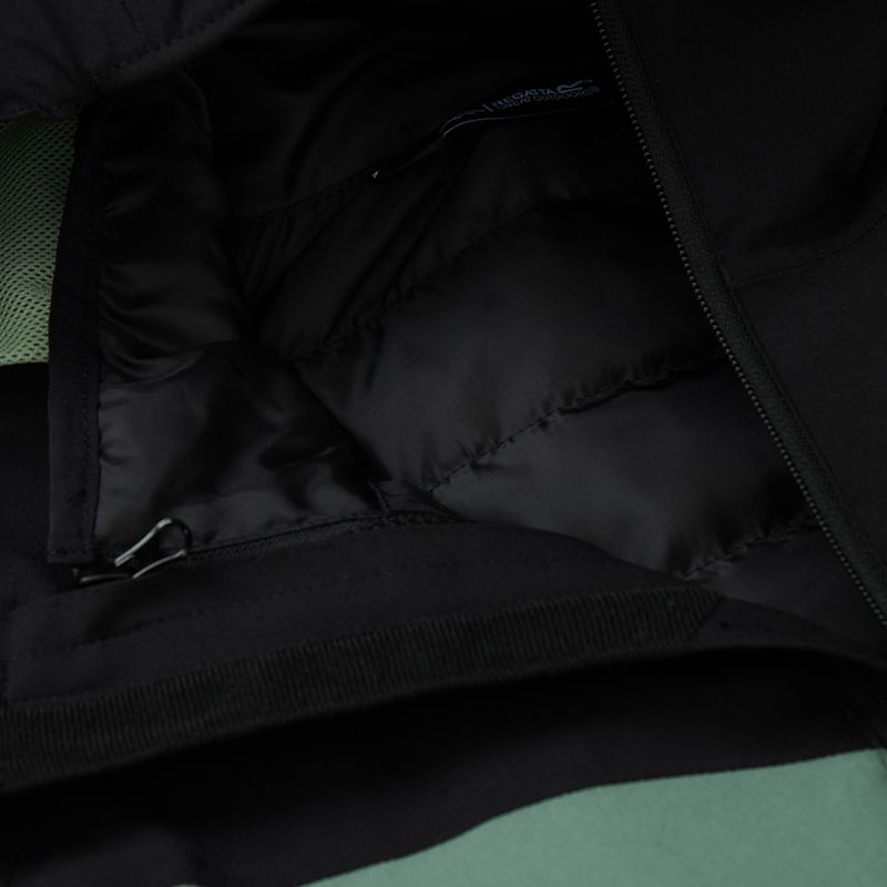 Kurtka 3w1 męska REGATTA Wentwood 3in1 dark forest green/black 15