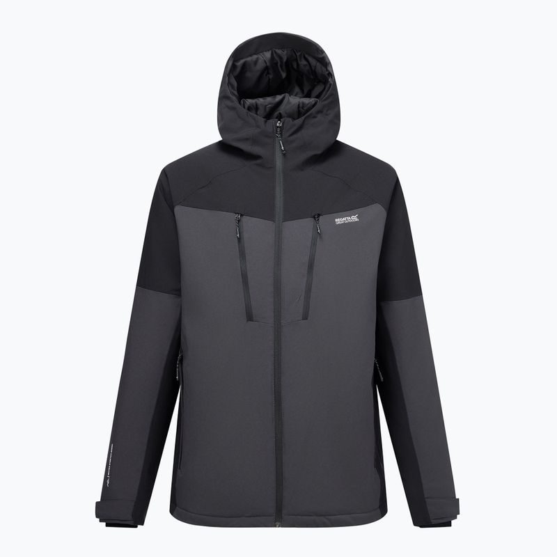 Kurtka przeciwdeszczowa męska Regatta Highton Stretch Padded Jacket ash/black 10
