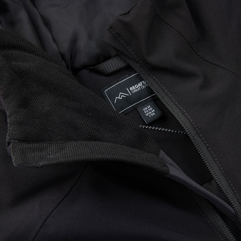Kurtka przeciwdeszczowa męska Regatta Highton Stretch Padded Jacket ash/black 13
