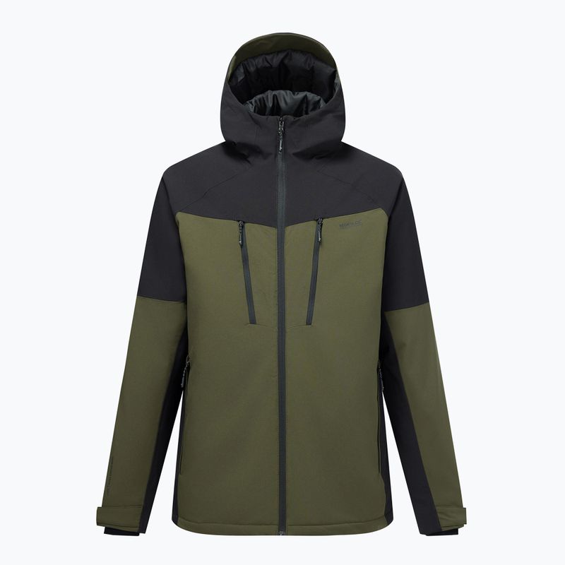 Kurtka przeciwdeszczowa męska REGATTA Highton Stretch Padded dark khaki/black 10