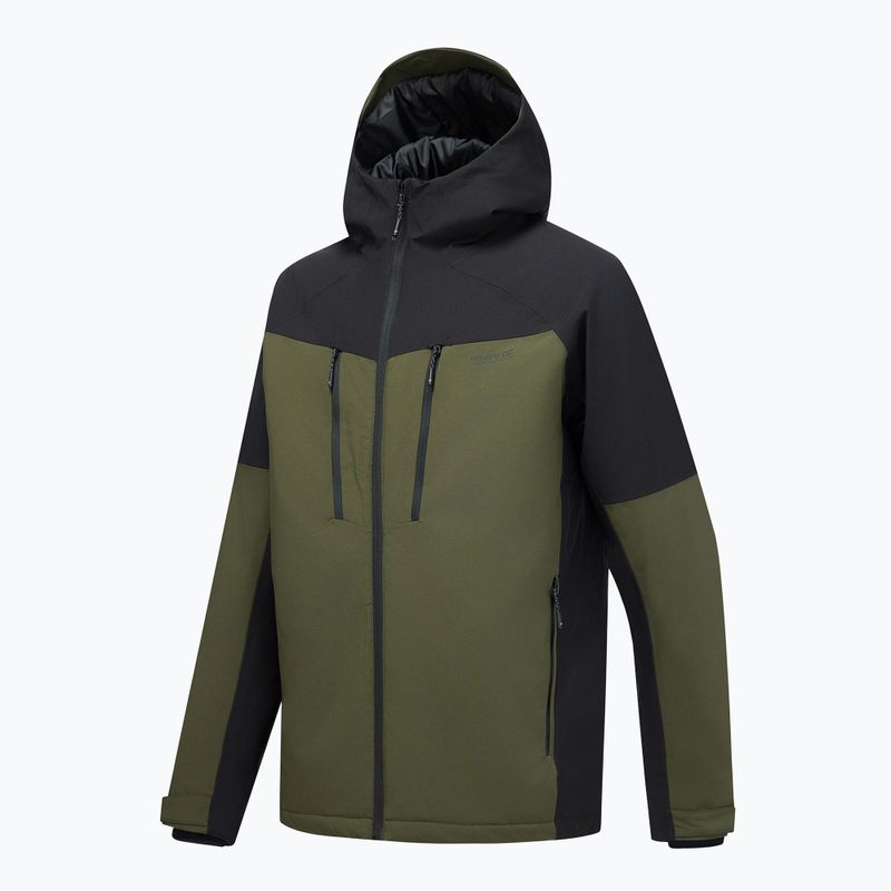 Kurtka przeciwdeszczowa męska REGATTA Highton Stretch Padded dark khaki/black 12