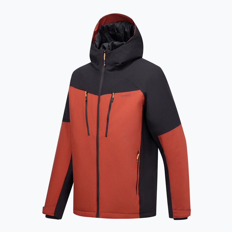 Kurtka przeciwdeszczowa męska Regatta Highton Stretch Padded Jacket burnt henna/black 12