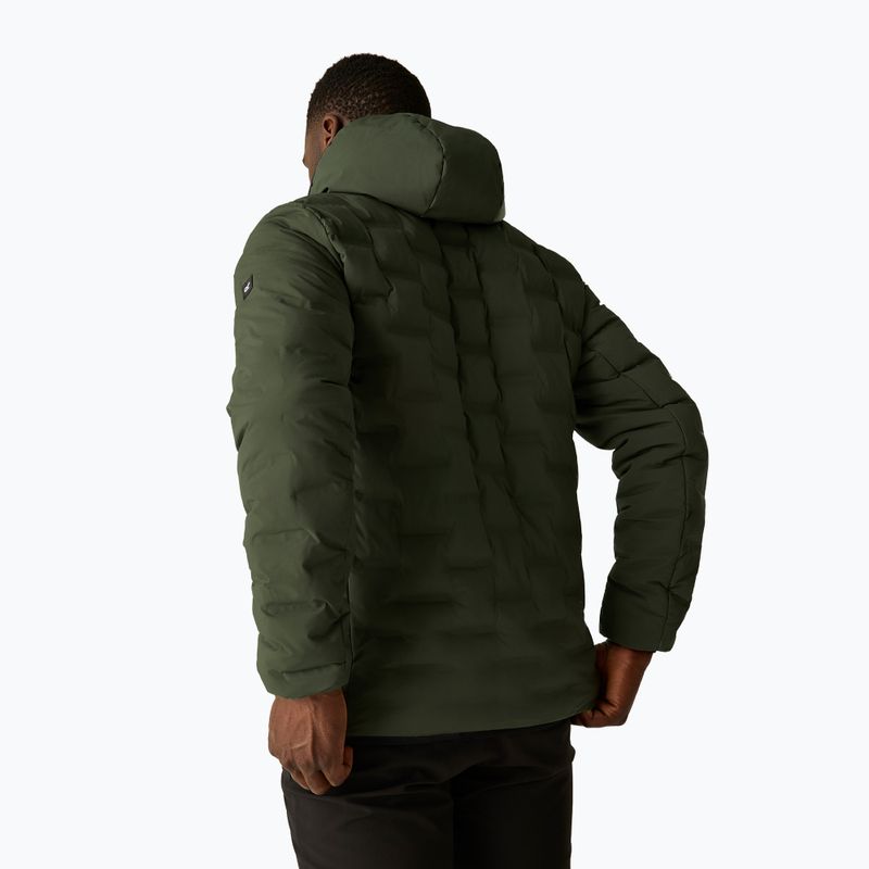 Kurtka ocieplana męska REGATTA Astrel dark khaki/rooibos tea 3