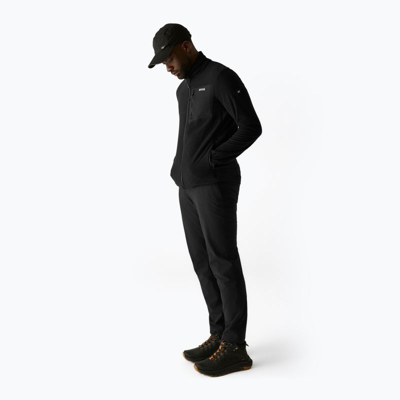 Bluza polarowa męska REGATTA Eadle black 2
