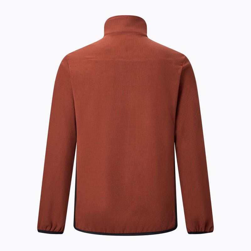 Bluza polarowa męska REGATTA Eadle burnt henna/black 8