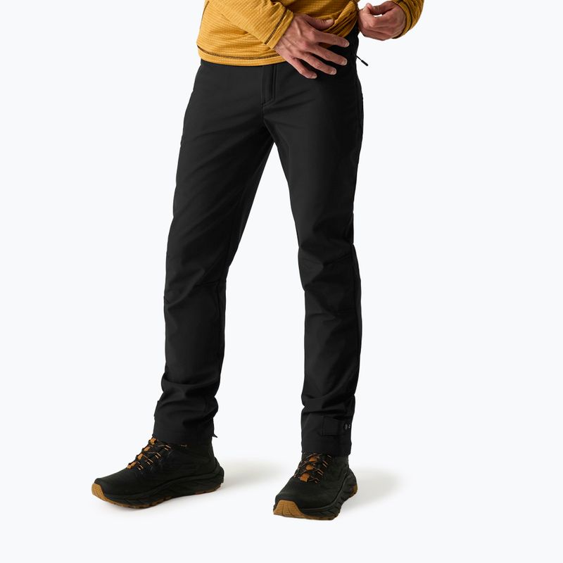 Spodnie softshell męskie REGATTA Geo Softshell black