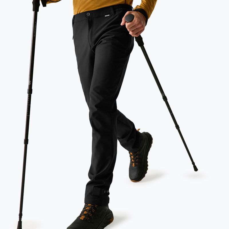 Spodnie softshell męskie REGATTA Geo Softshell black 3