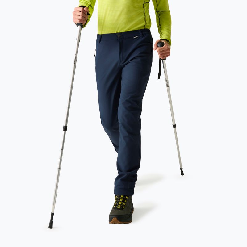 Spodnie softshell męskie REGATTA Geo Softshell navy 3
