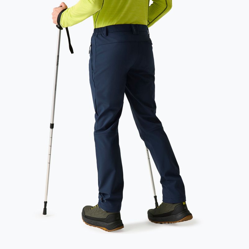 Spodnie softshell męskie REGATTA Geo Softshell navy 4