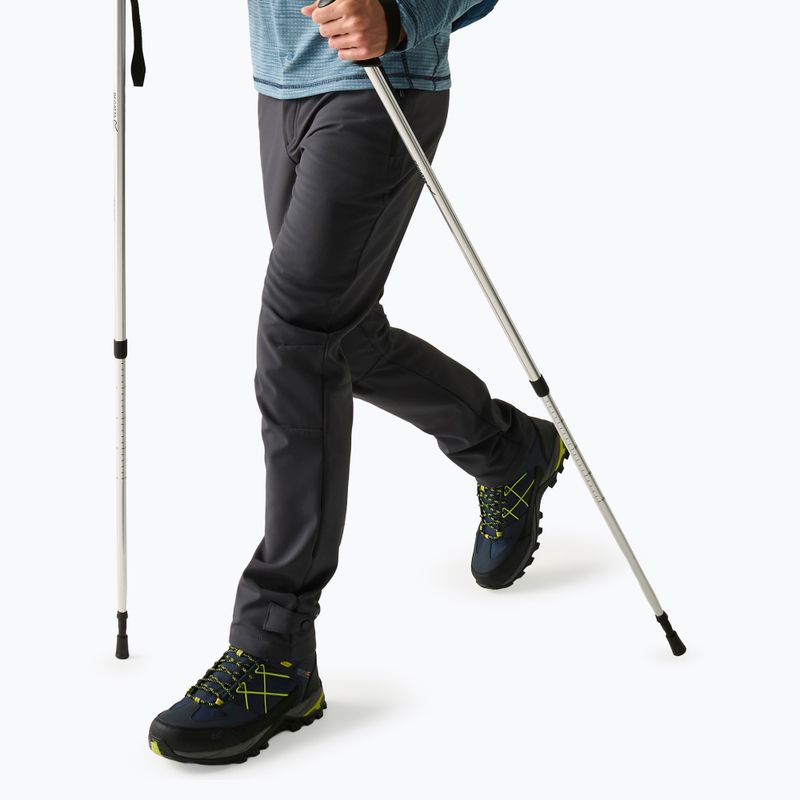 Spodnie softshell męskie REGATTA Geo Softshell ash