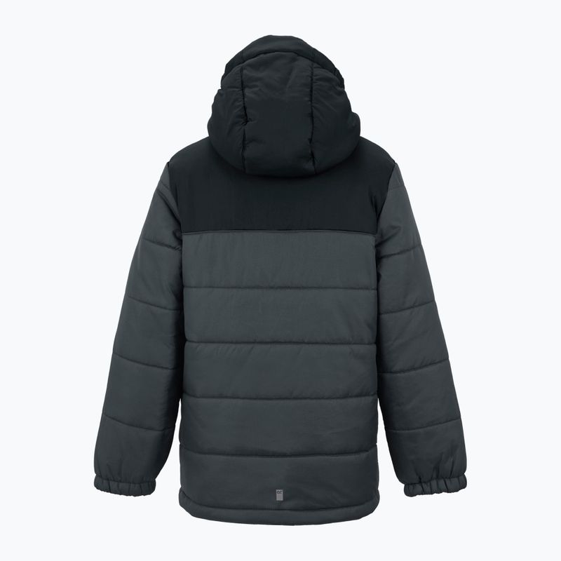 Kurtka ocieplana dziecięca REGATTA Lofthouse black/seal grey 9