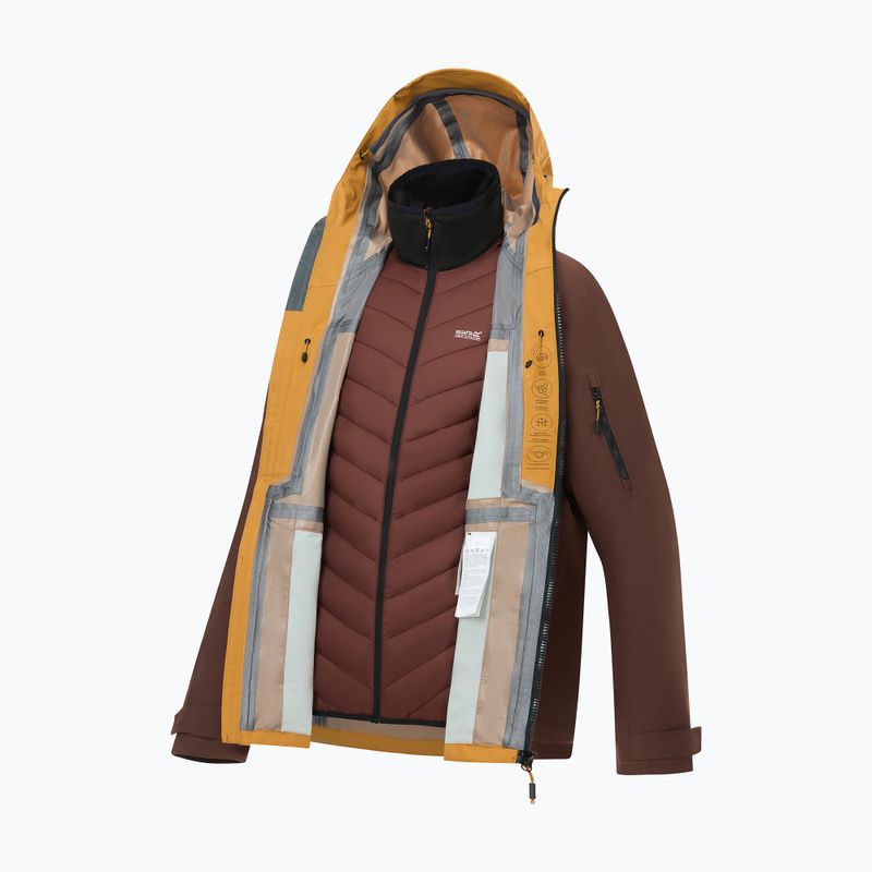 Kurtka 3w1 męska REGATTA Sacramento 3in1 wood brown/ground coffee 14