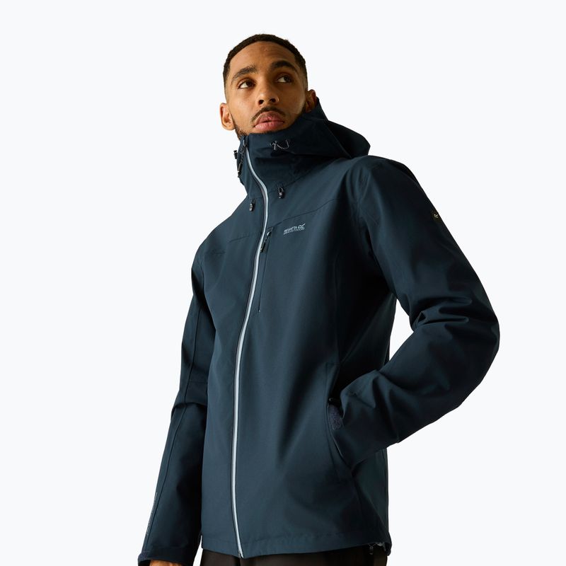 Kurtka przeciwdeszczowa męska REGATTA Birchdale II navy/dusky blue
