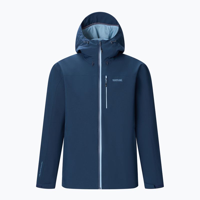 Kurtka przeciwdeszczowa męska REGATTA Birchdale II navy/dusky blue 10