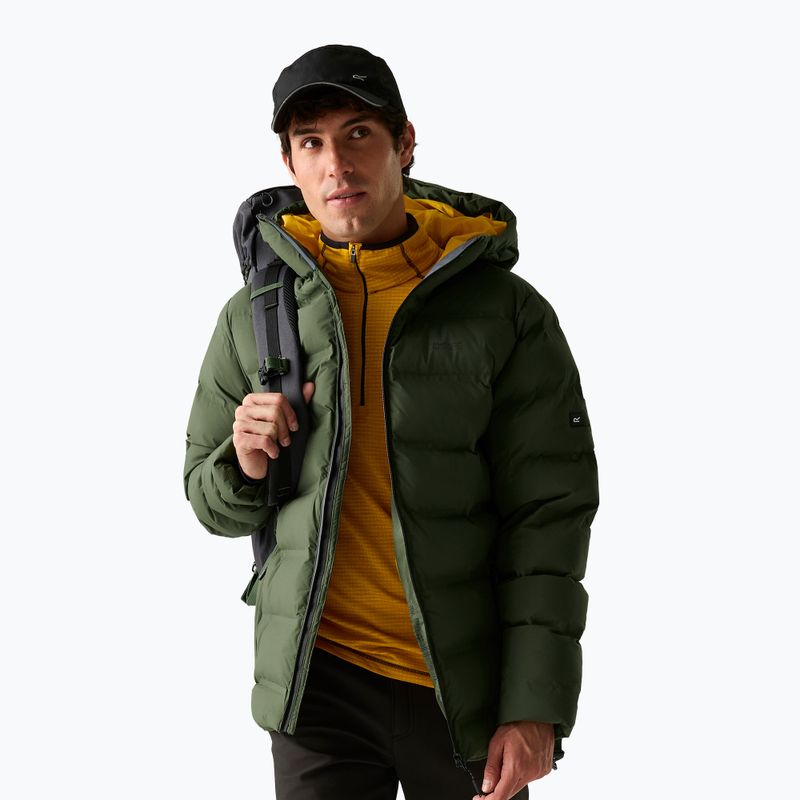 Kurtka ocieplana męska REGATTA Altoro Thermal dark khaki/sunset 4