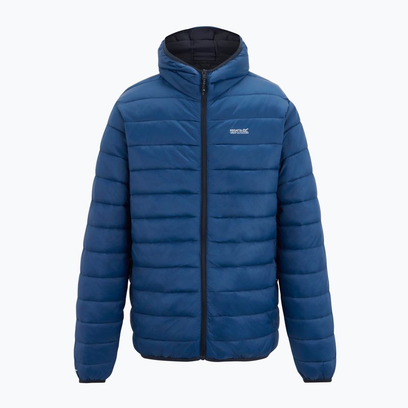 Kurtka puchowa męska REGATTA Hooded Marizion aviator blue