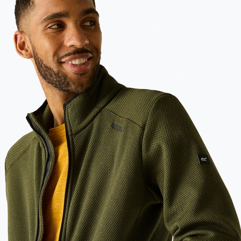 Bluza polarowa męska REGATTA Torrens dark khaki 6