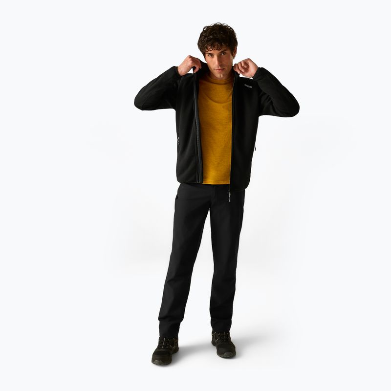 Bluza polarowa męska REGATTA Torrens black/black 2