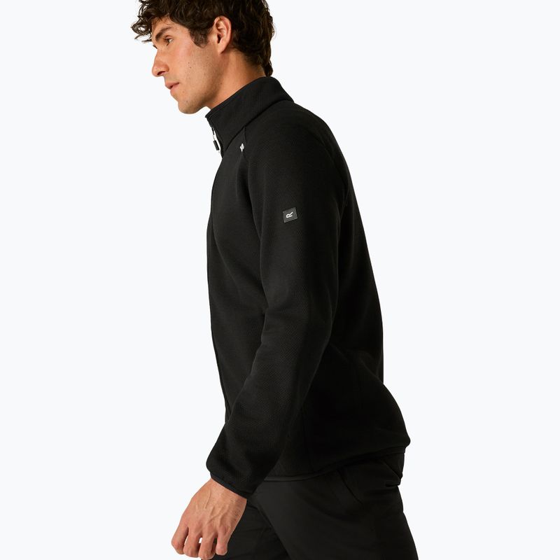 Bluza polarowa męska REGATTA Torrens black/black 5